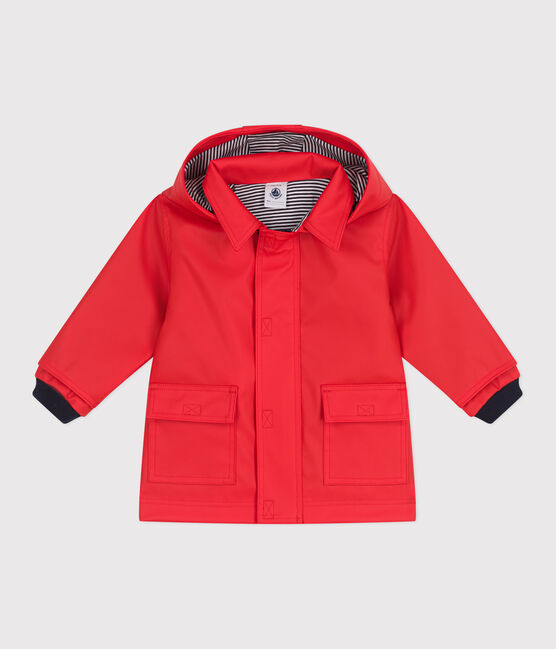 Babies' iconic raincoat in water-repellent fabric SPICY