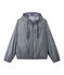 Unisex short windbreaker SMOKING blue/MARSHMALLOW white