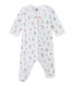 Baby girl's print sleepsuit
