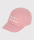 Baby girls' cotton Petit Bateau cap