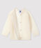 Baby girl's knitted cardigan MARSHMALLOW white