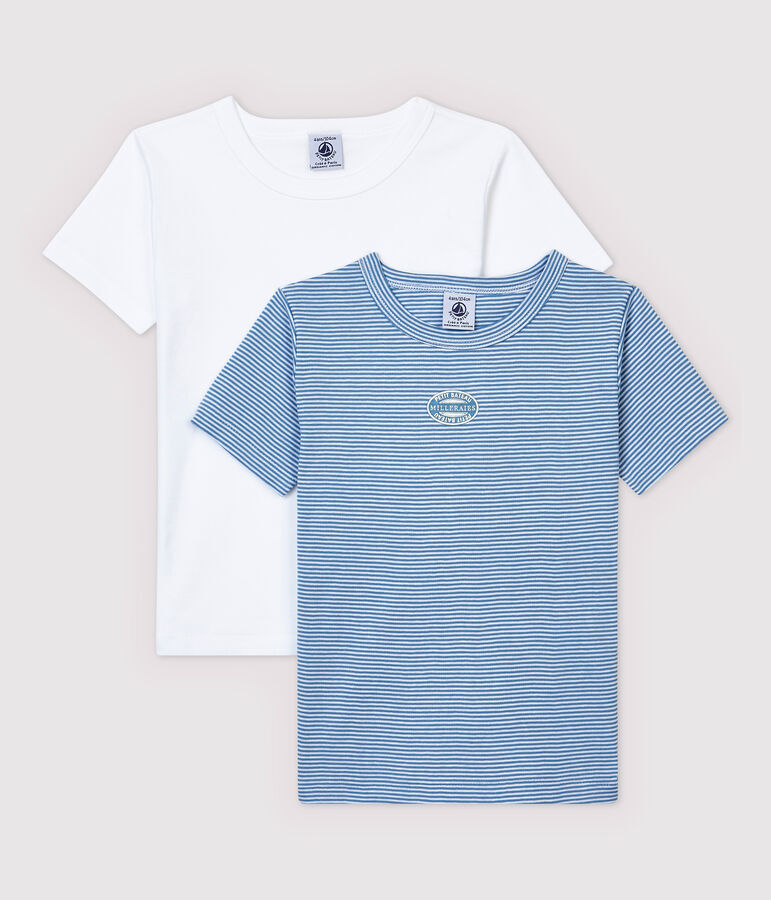 Boys' Organic Cotton T-Shirts - 2-Pack multicolor