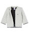Baby Boys' Quilted Tube Knit Cardigan BELUGA CHINE CN grey