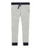 Boy's cotton joggin trousers GRIS grey