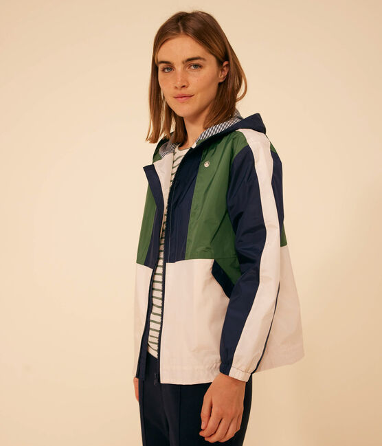 Women's Windbreaker AVALANCHE white/MULTICO