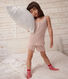 Children's Plain Cotton and Lyocell Pyjama Shorts and Vest