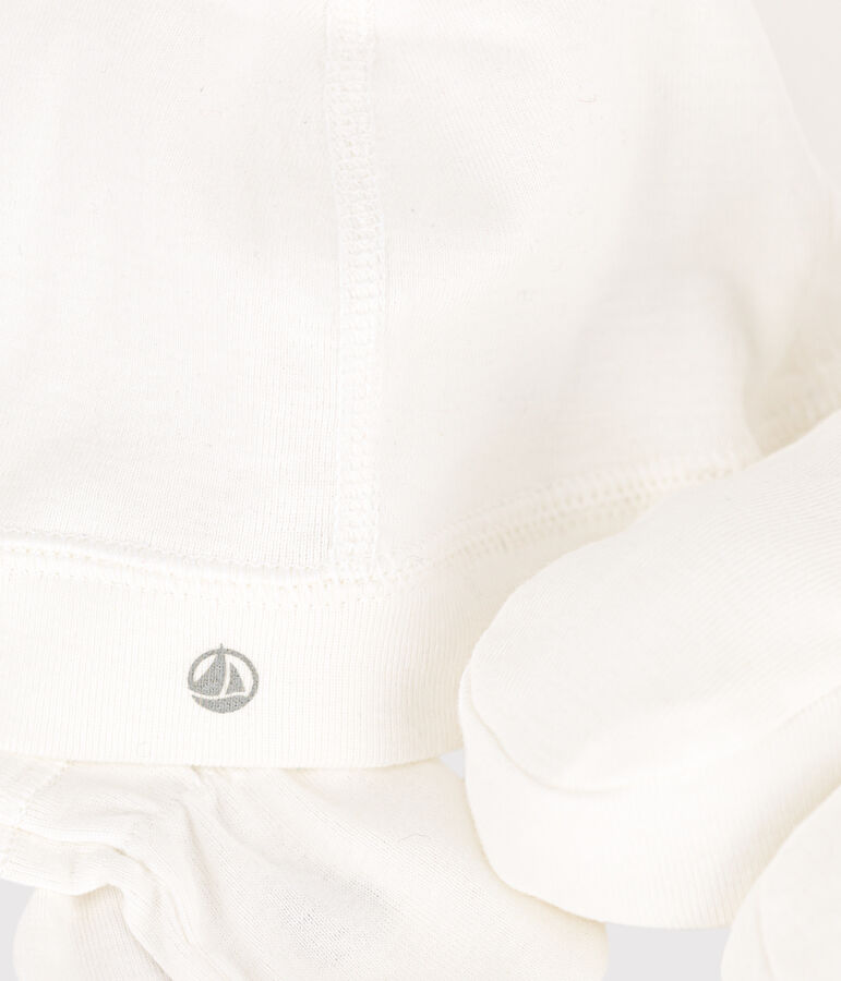 Baby Bonnet, Bootees and Mittens Set multicolor