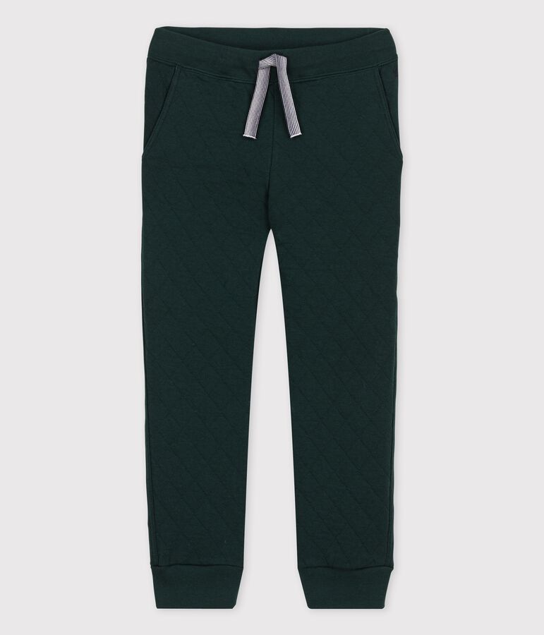 Pantalon de jogging enfant fille / gar&ccedil;on green