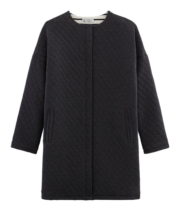 Women's Long Tube Knit Jacket grey