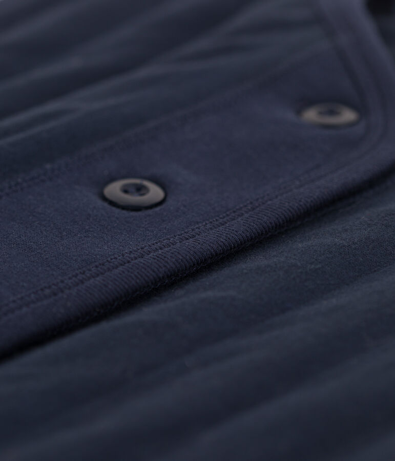 Women's Snuggly Sleeveless Cardigan blue