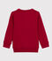 Boys' Fleece Sweatshirt TERKUIT red