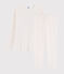 Girls'/Women's Multicoloured Spotted Organic Cotton Pyjamas MARSHMALLOW white/MULTICO white