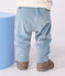 Babies' trousers in plain terry velour GOBELIN