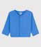 Babies' Cotton Cardigan BRASIER blue