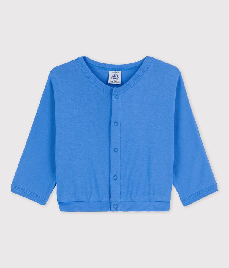Babies' Cotton Cardigan blue
