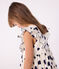 Children's sleeveless cotton dress MILK blue/SOIR