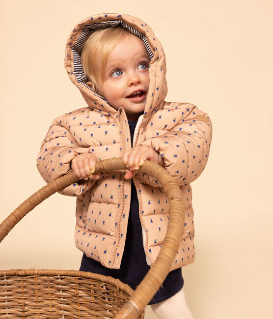 Babies' Patterned Puffer Jacket VINTAGE /MULTICO