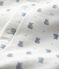 Baby Boys' Koala Print Velour Bodyjama MARSHMALLOW white/MULTICO white