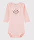 Baby Girls' Long-Sleeved Bodysuit