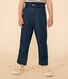 Girls' Lightweight Straight-Fit Denim Trousers