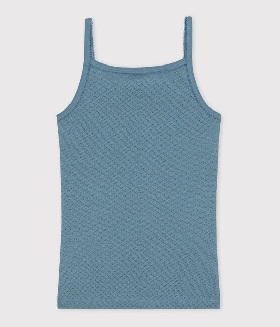 Women's Iconic Cotton Strappy Top ROVER blue