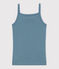 Women's Iconic Cotton Strappy Top ROVER blue
