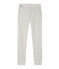 Women's leggings in an extra-fine tube knit BELUGA CHINE grey