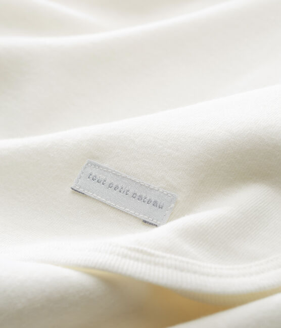 Unisex baby blanket MARSHMALLOW white