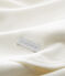 Unisex baby blanket MARSHMALLOW white