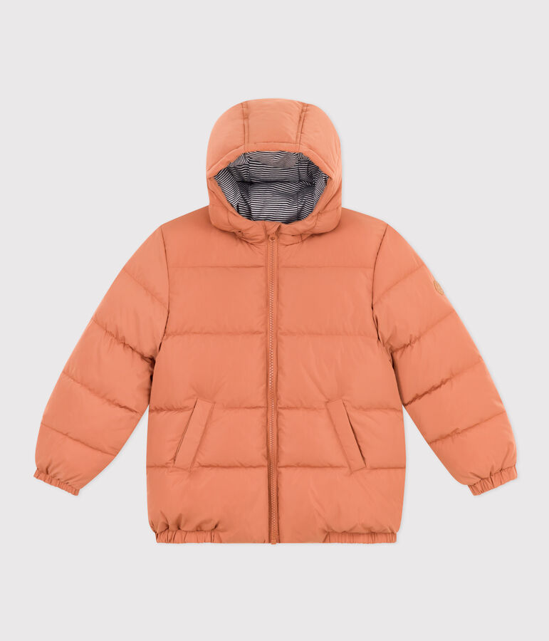 Children's unisex puffer jacket pink