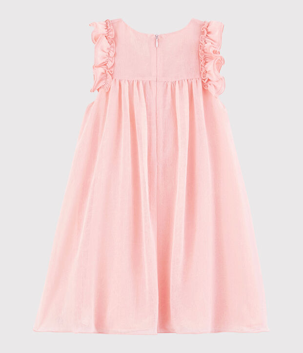 Girls' Cr&ecirc;pe Formal Dress pink
