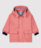 BABIES' ICONIC RECYCLED RAINCOAT PAPAYE pink