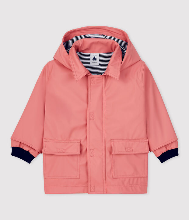 BABIES' ICONIC RECYCLED RAINCOAT pink