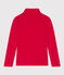 Unisex Children's Cotton Polo Neck red