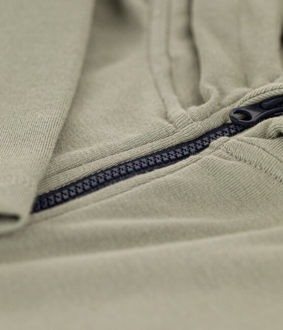 Boys' Zip-Up Hoodie MARECAGE green
