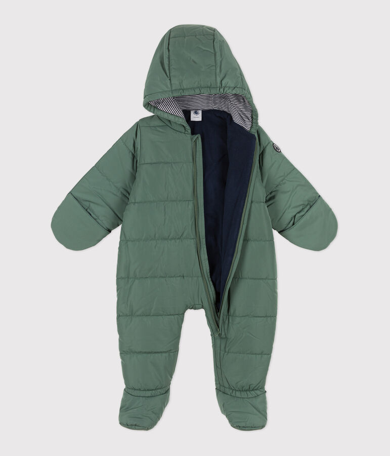 Babies' Recycled Snowsuit green
