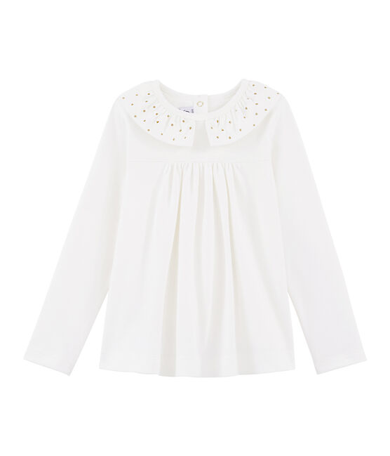 Girls' Blouse MARSHMALLOW white