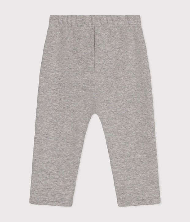 Babies' fleece trousers grey