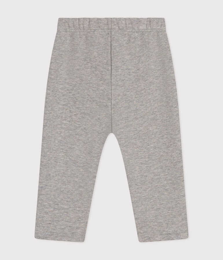 Babies' fleece trousers grey
