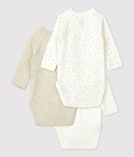 Babies' Organic Cotton Bodysuits - 3-Pack variante 1