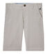Boys' striped bermuda shorts