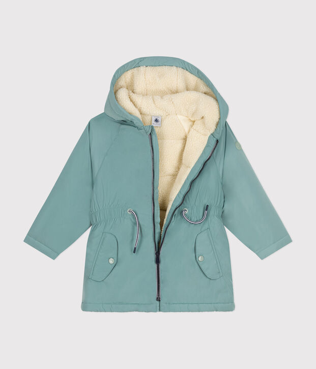 Girls' parka green