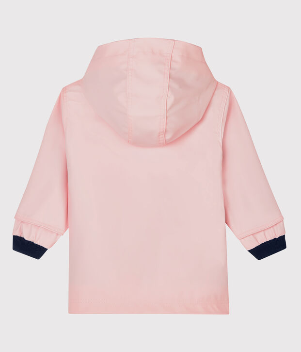 Petit Bateau Baby Girls' Iconic Raincoat pink