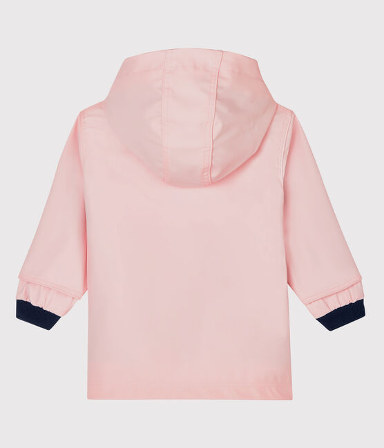 Petit Bateau Baby Girls' Iconic Raincoat MINOIS pink