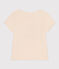 Girls' Lightweight Jersey T-Shirt AVALANCHE white/MULTICO