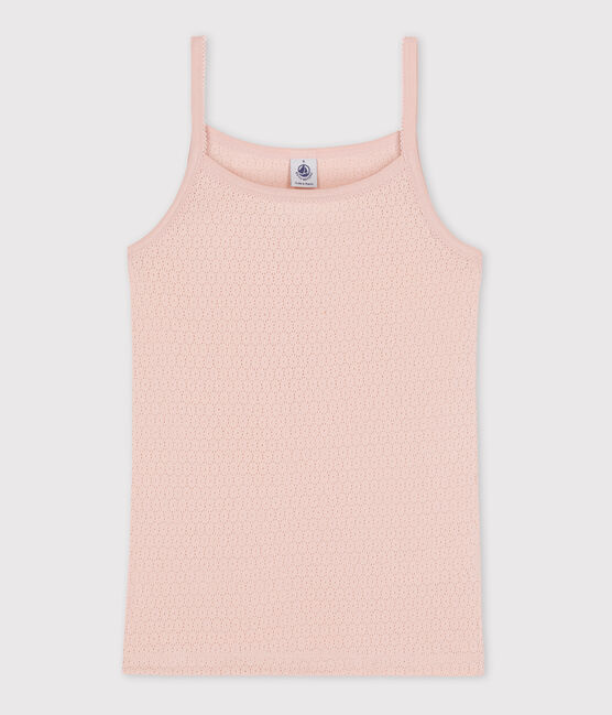 Women's Iconic Cotton Strappy Top SALINE pink