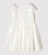 Girls' Tulle and Jacquard Formal Dress
