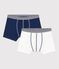 Boys' Organic Cotton and Elastane Boxer Shorts - 2-Pack variante 1