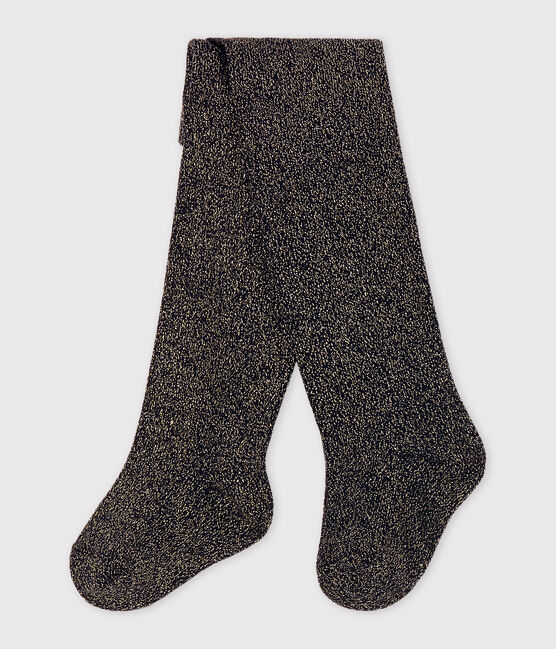 Baby Girls' Shiny Tights SMOKING blue