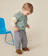 Babies' varsity-style fleece jacket